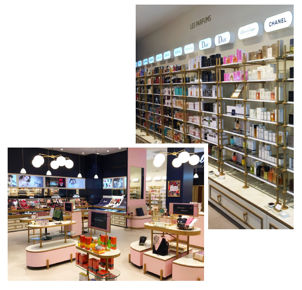 sélection marques luxe parfumerie